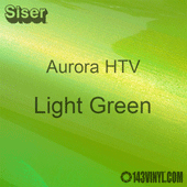 Siser Aurora HTV 12" x 12" Sheet - Light Green