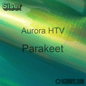Siser Aurora HTV 12" x 12" Sheet - Parakeet
