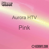 Siser Aurora HTV 12" x 12" Sheet - Pink