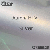 Siser Aurora HTV 12" x 12" Sheet - Silver