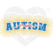 Faux Rhinestone - Autism Mom