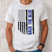 Press Ready Transfer - Back the Blue