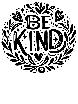 Be Kind Wreath - Shape