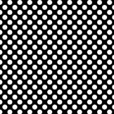 Printed HTV Black and White Polka Dots Print 12" x 15" Sheet