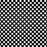 Printed HTV Black and White Polka Dots Print 12" x 15" Sheet