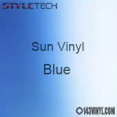 StyleTech Sun Vinyl - Blue - 12" x 12" Sheet     