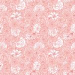 Printed Pattern Vinyl - Blushing Blooms - 12" x 24"