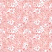 Printed HTV - Blushing Blooms  - 12" x 15"