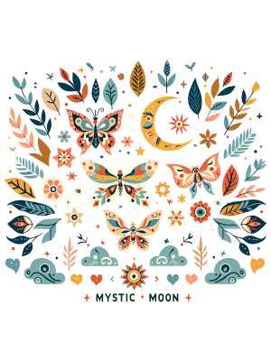 Boho Mystic Moon - 143