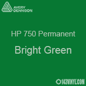 Avery HP 750 - Bright Green- 12" x 24" Sheet