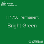 Avery HP 750 - Bright Green- 12" x 12" Sheet