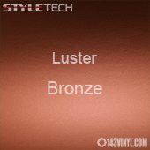 StyleTech Bronze Luster Matte Metallic Adhesive Vinyl 12" x 24" Sheet