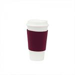 Reusable Coffee Cup with Lid by Celebrate It, Size: 16, White