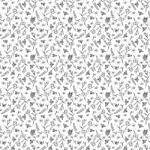 Printed Pattern Vinyl - Matte - Busy Bee 12" x 12" Sheet