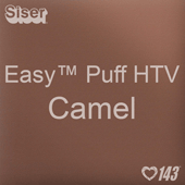 Easy™ Puff HTV: 12" x 24" - Camel