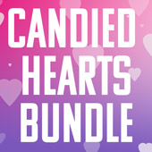 Candied Hearts HTV Bundle