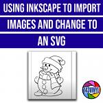 Inkscape | Episode 4 | Converting a black and white image to an svg 