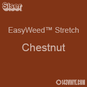 Stretch HTV: 12" x 15" - Chestnut