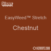 12" x 5 Yard Roll Siser EasyWeed Stretch HTV - Chestnut
