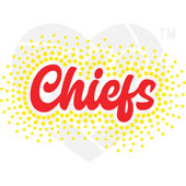 Faux Rhinestone - Chiefs