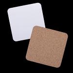 Hotteez Square Coaster with Cork Back - 4x4