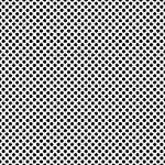 Printed Pattern Vinyl - Matte - Connect the Dots - Black 12" x 12" Sheet