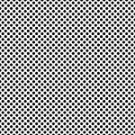 Printed Pattern Vinyl - Matte - Connect the Dots - Black 12" x 12" Sheet