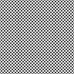 Printed Pattern Vinyl - Matte - Connect the Dots - Black 12" x 24" Sheet