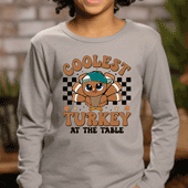 Press Ready Transfer - Coolest Turkey at the Table - Youth