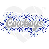 Faux Rhinestone - Cowboys