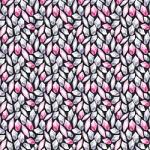 Printed Pattern Vinyl - Glossy - Gem Mine (Pink) - 12" x 24" sheet