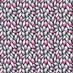 Printed Pattern Vinyl - Glossy - Gem Mine (Pink) - 12" x 24" sheet