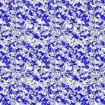 Printed Pattern Vinyl - Glossy - Blue Digital Camo 12" x 24" Sheet