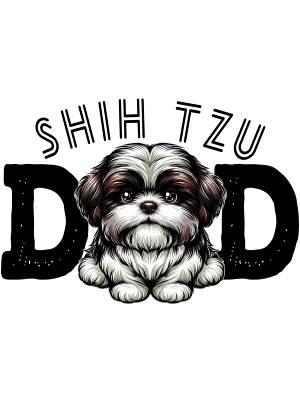 Distressed Shih Tzu Dad - 143