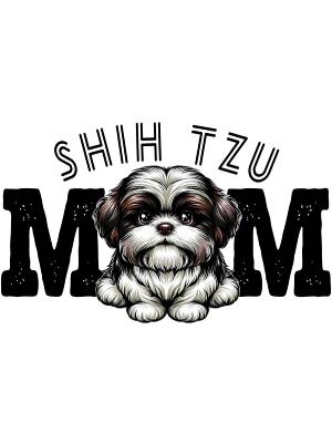 Distressed Shih Tzu Mom - 143 