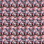 Printed Pattern Vinyl - Glossy - Drop Dead Gorgeous 12" x 12" Sheet