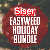 7 Pack Siser Easyweed HTV 12" x 12" - Holiday Bundle