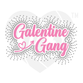Faux Rhinestone - Galentine Gang