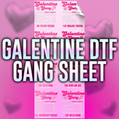 Galentine DTF Gang Sheet