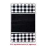 Garden Flag - White Buffalo Plaid