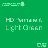 12" x 5' Roll - StarCraft HD Glossy Permanent Vinyl - Light Green