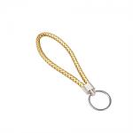 Braided Wristlet Keychain - Gold