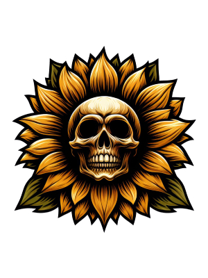 Gothic Sunflower - 143