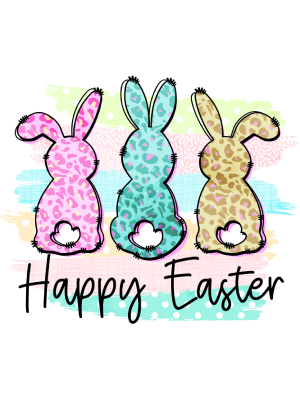 Happy Easter Bunnies - 143