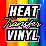 Heat Transfer Vinyl for T-Shirts, Hats, Tote Bags, Apparel, etc.