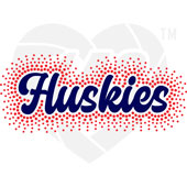 Faux Rhinestone - Huskies