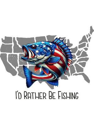 I'd Rather Be Fishing In America - 143 