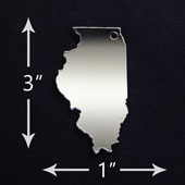 Acrylic Blank - Illinois