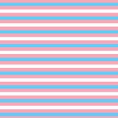 Printed Pattern Vinyl - Glossy - Transgender / Cotton Candy Stripe 12" x 24" Sheet