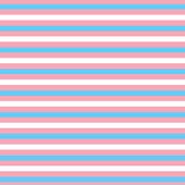 Printed Pattern Vinyl - Glossy - Transgender / Cotton Candy Stripe 12" x 24" Sheet